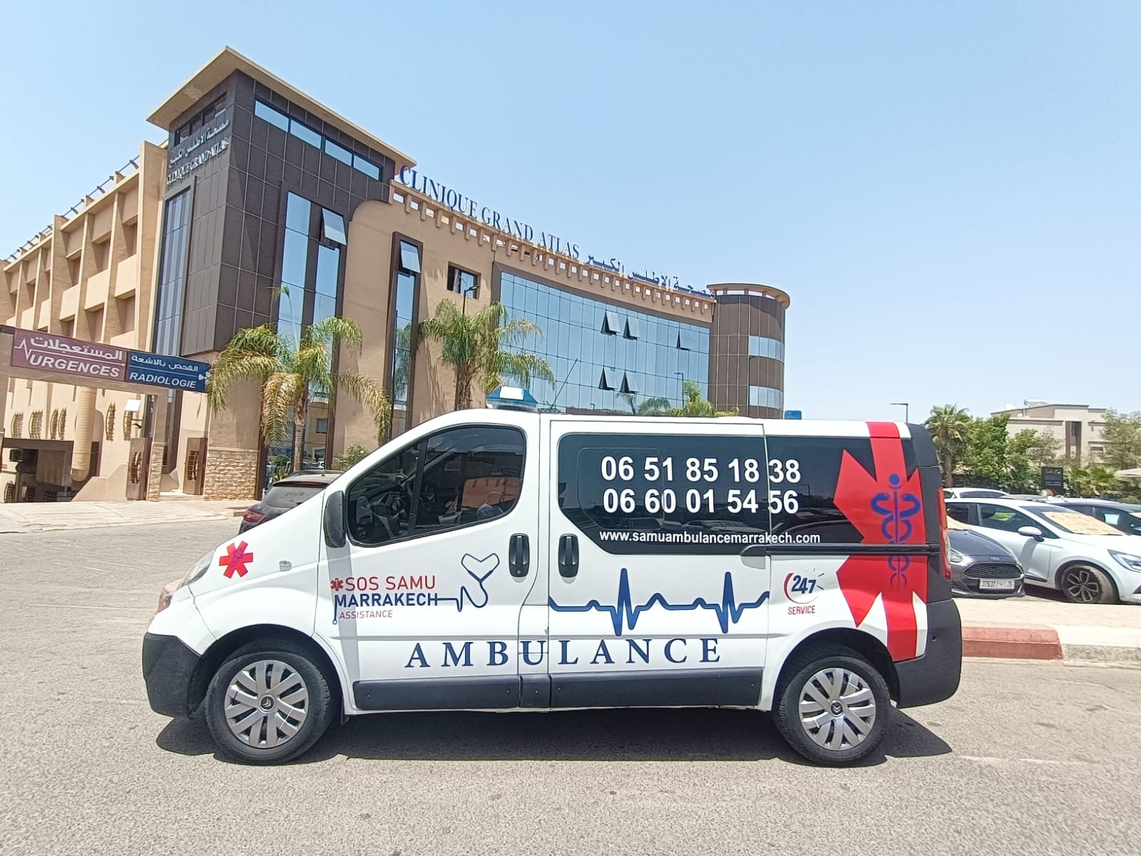 sos samu ambulance marrakech