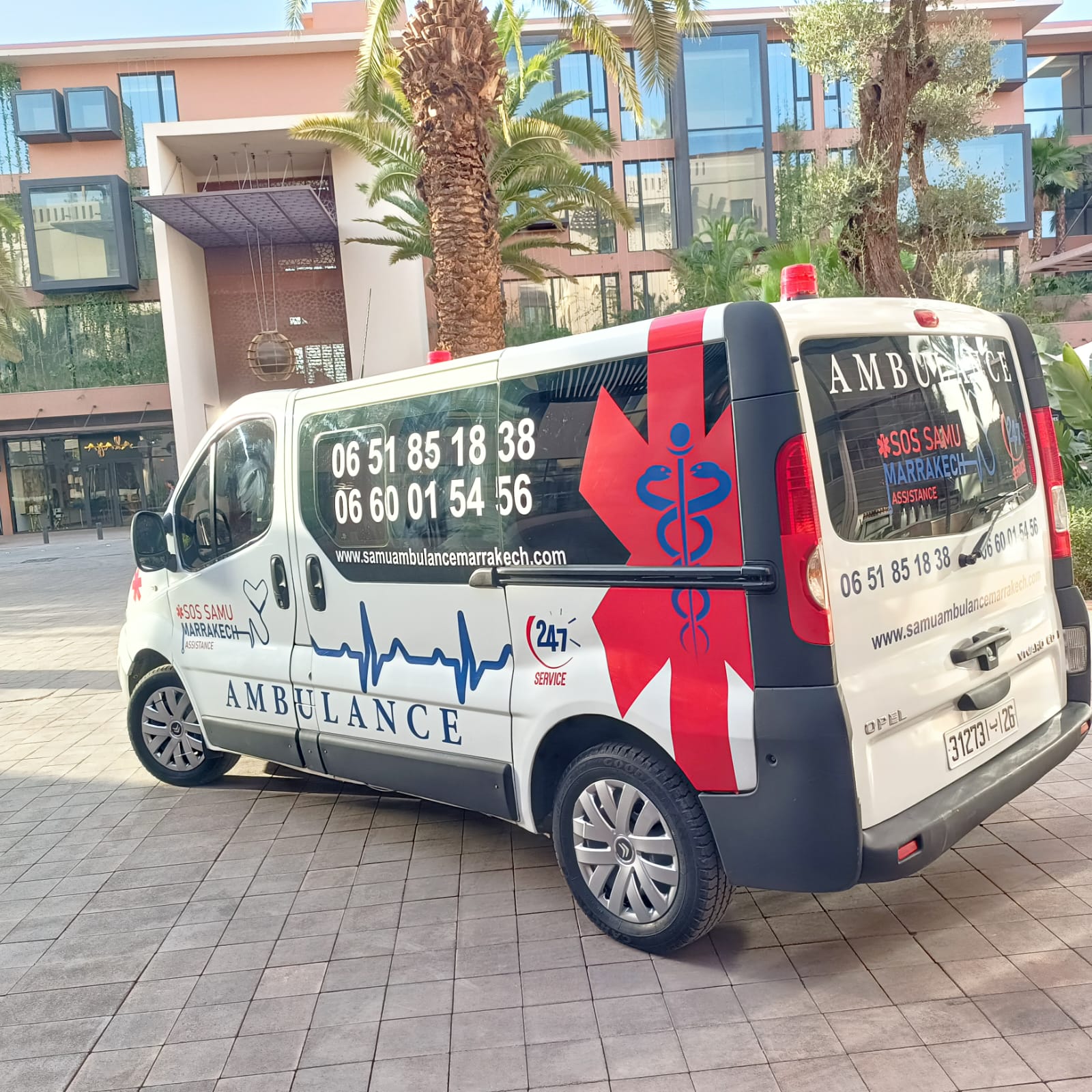 samu ambulance marrakech